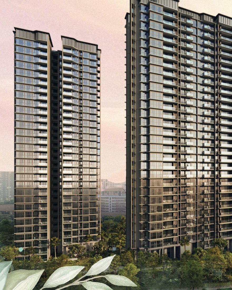 Thomson Reserve towers, artist's impression